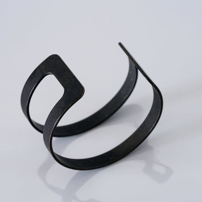 Vintage Black Metal Cuff Bracelet