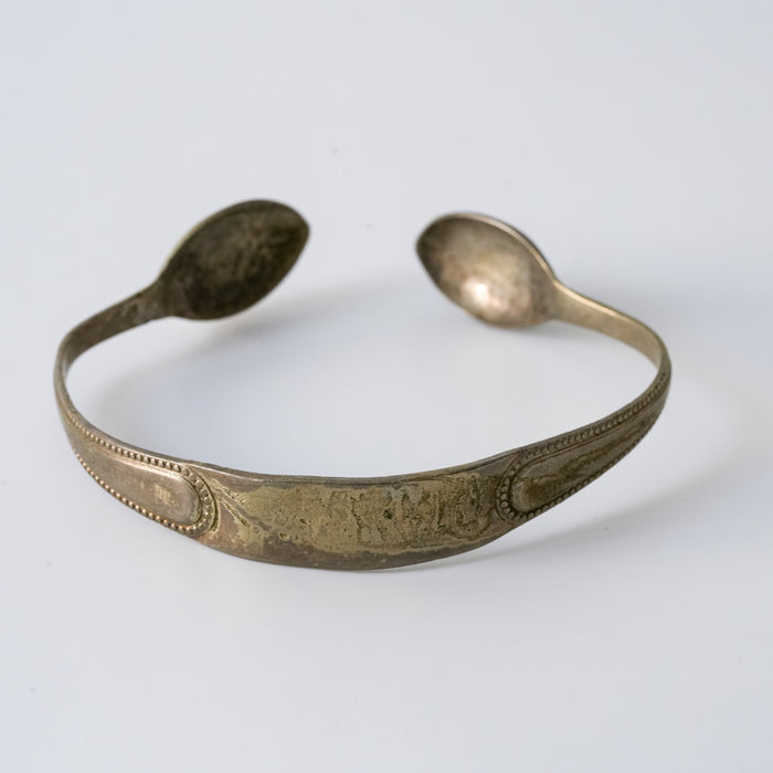 Vintage Repurposed Spoon Cuff Bracelet