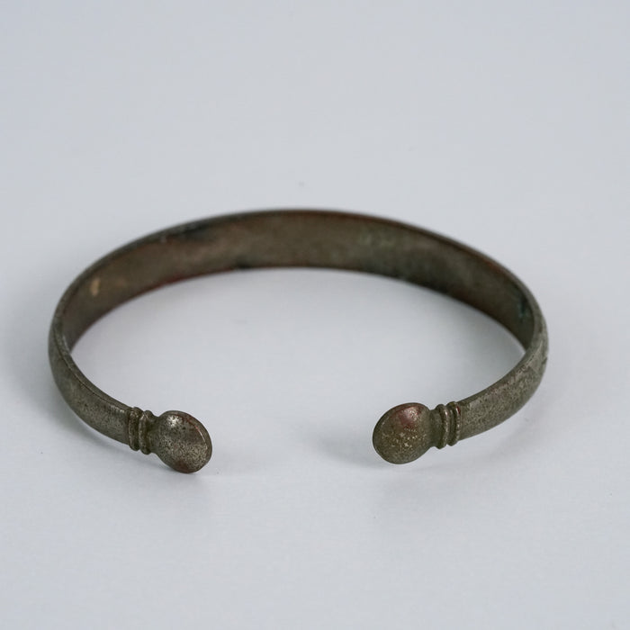 Vintage Engraved Patina Cuff Bracelet