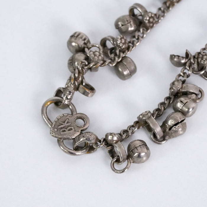 Vintage Jingle Bell Charm Bracelet
