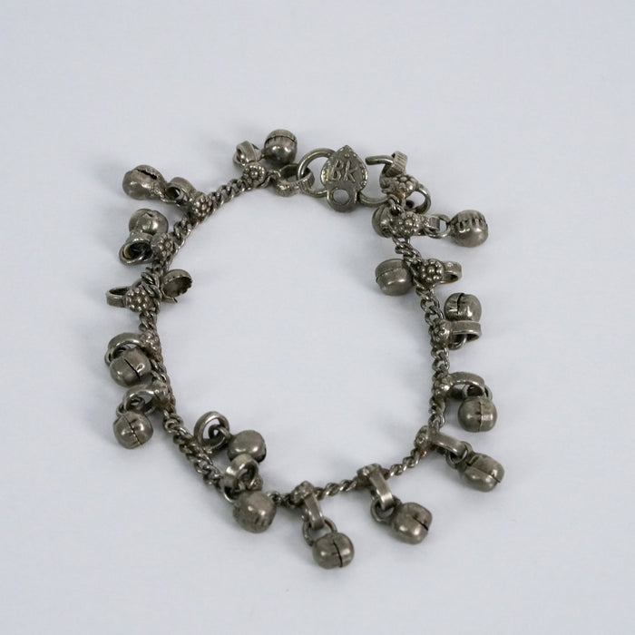 Vintage Jingle Bell Charm Bracelet