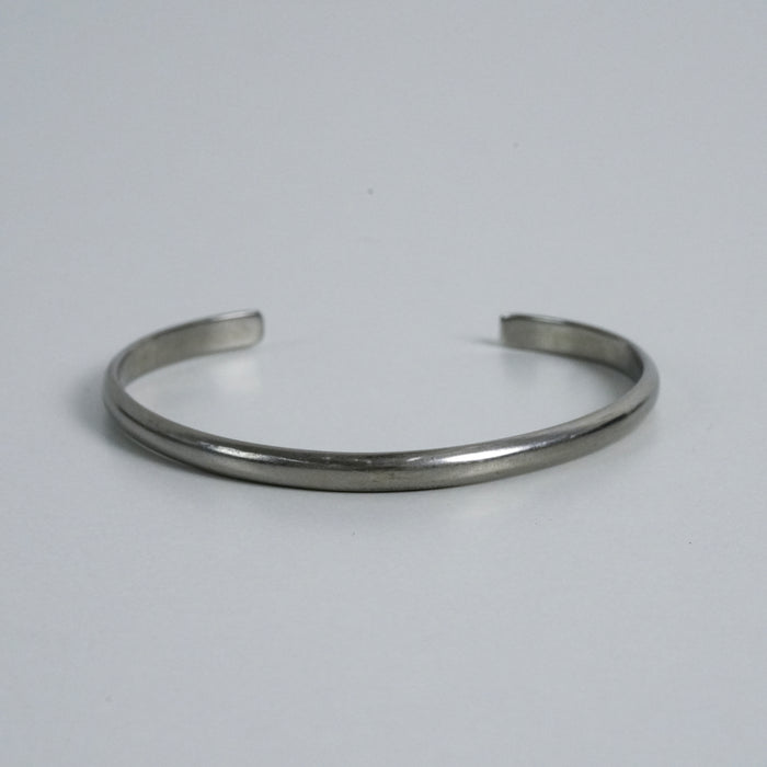 Vintage Minimalist Silver Cuff Bracelet