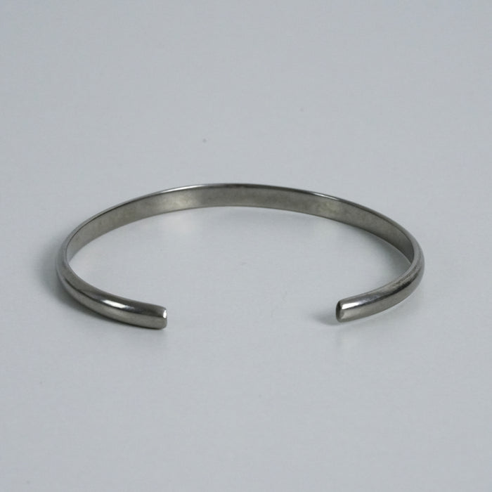 Vintage Minimalist Silver Cuff Bracelet