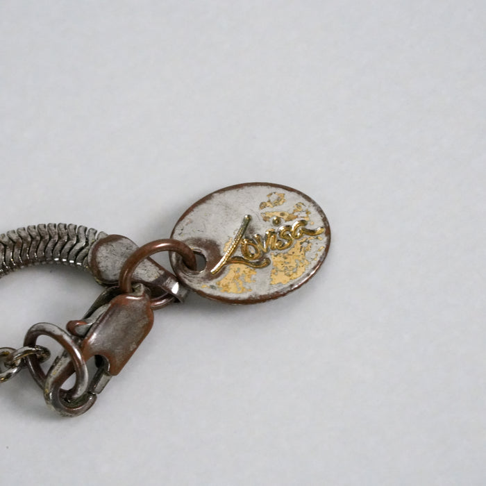 Vintage Lovisa Quartz Tree of Life Necklace, Natural Stone Pendant, Wire Wrapped Statement Necklace