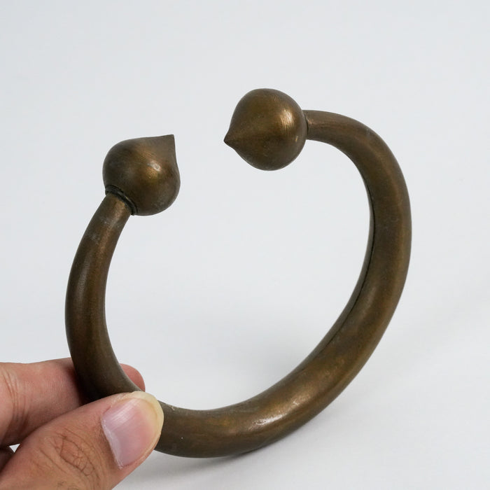 Vintage Bronze Spike Cuff Bracelet