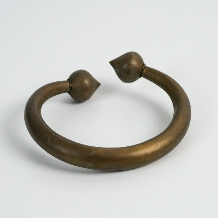 Vintage Bronze Spike Cuff Bracelet
