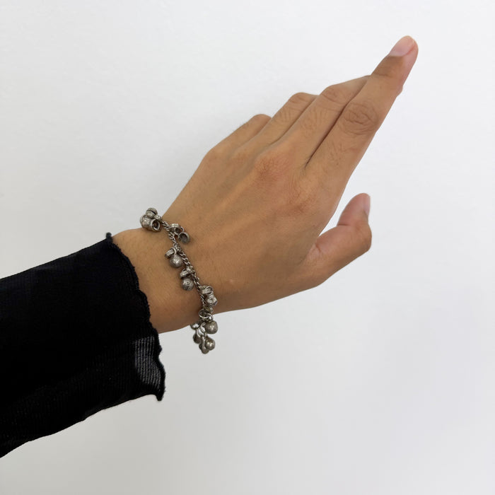 Vintage Jingle Bell Charm Bracelet